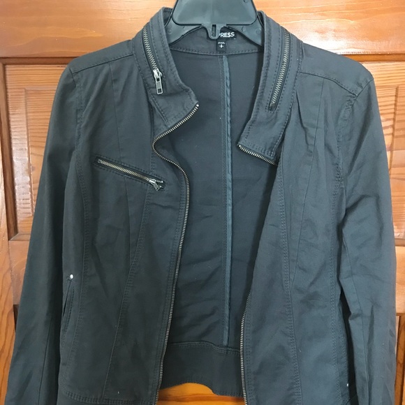Dark gray fashion jacket from Express - Picture 1 of 1